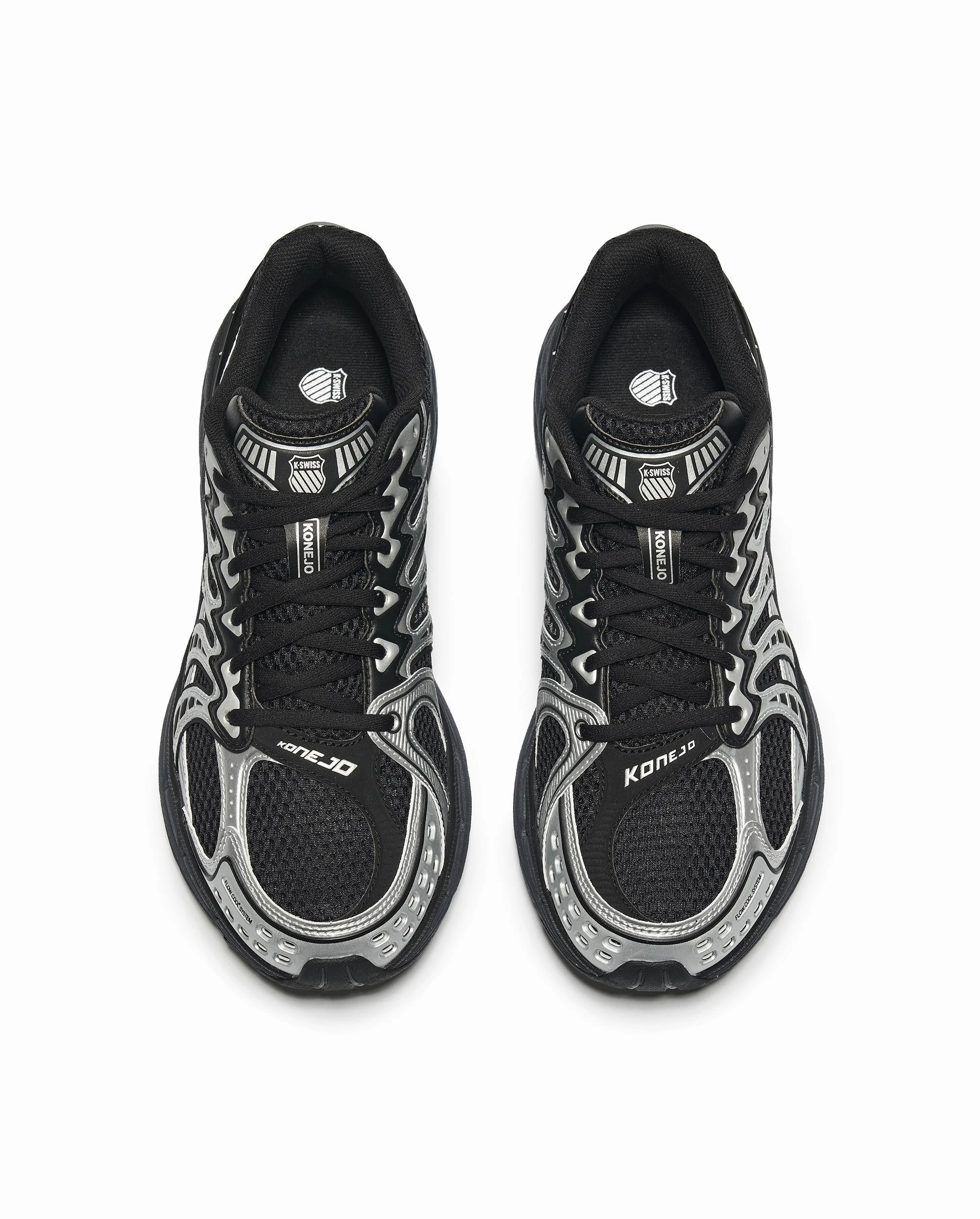 09476-076-M | MEN'S KONEJO SNEAKERS | BLACKT/EBONY/SILVER