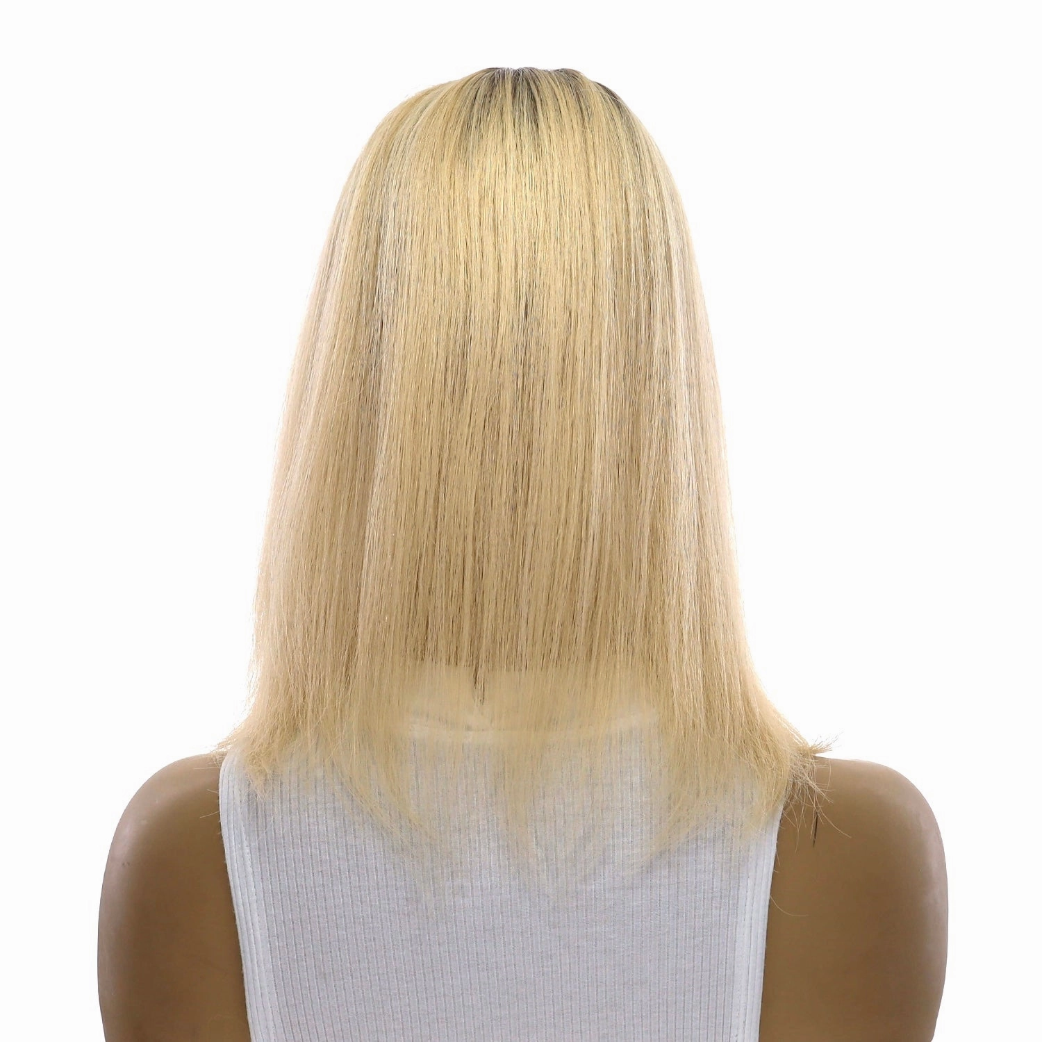 14" Topaz Lace Top Topper Warm Platinum Blonde