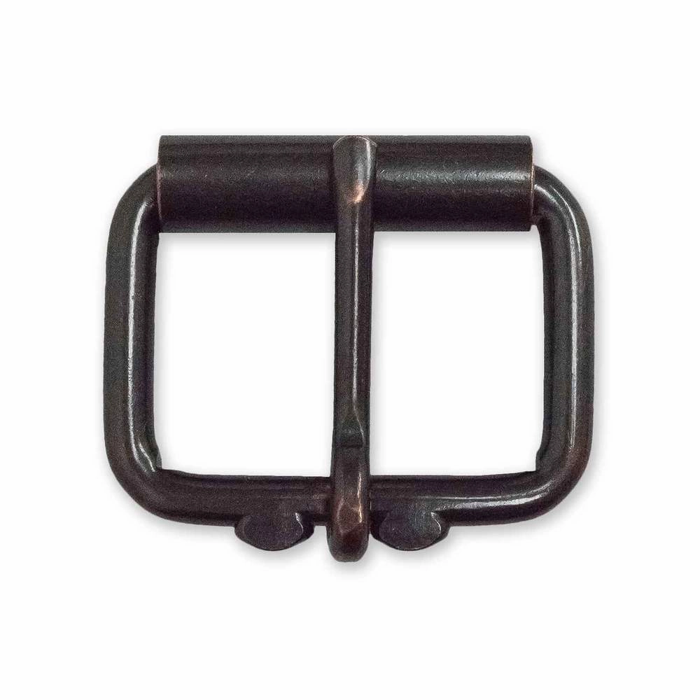1.5" Distressed Bronze #3 Roller Buckle