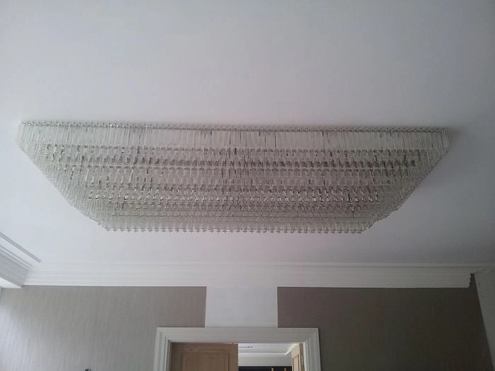 2.5 Metre Glass Prism Ceiling Chandelier