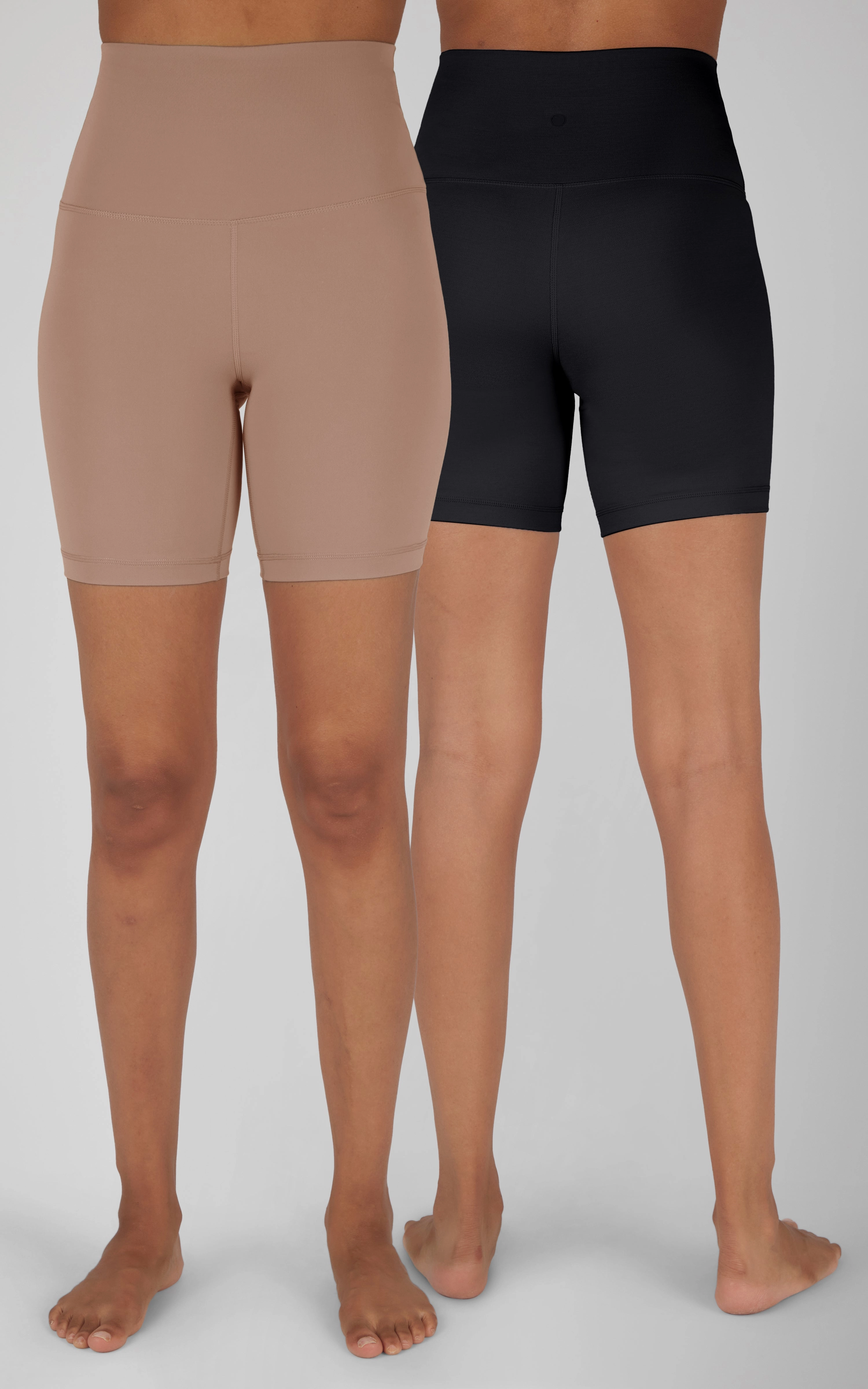 2 PK Lux 7" Super High Waist Bike Short