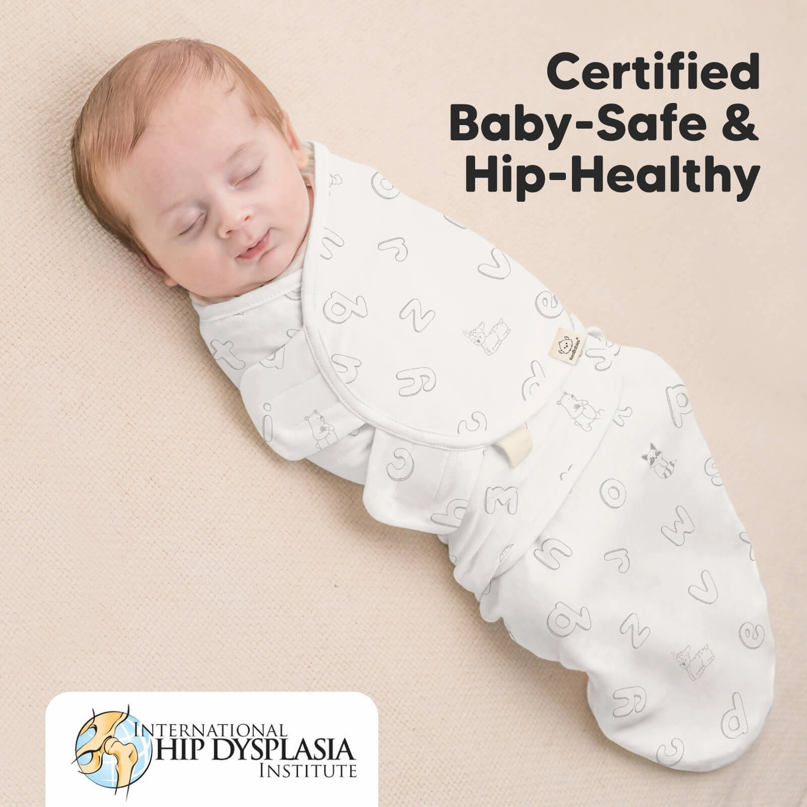 3-Pack Soothe Zippy Swaddle Wrap (ABC Land Cloud)