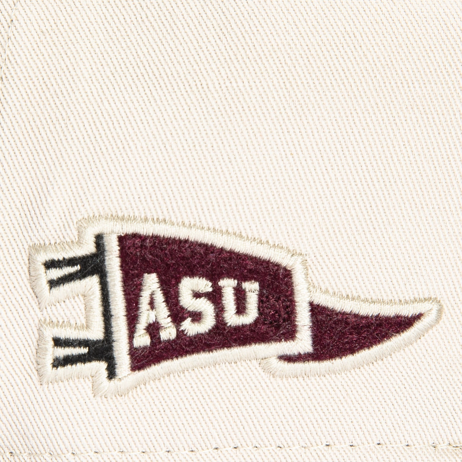 47 Brand Arizona State Sun Devils Grand Stand Adjustable Cleanup Hat - Khaki. Maroon