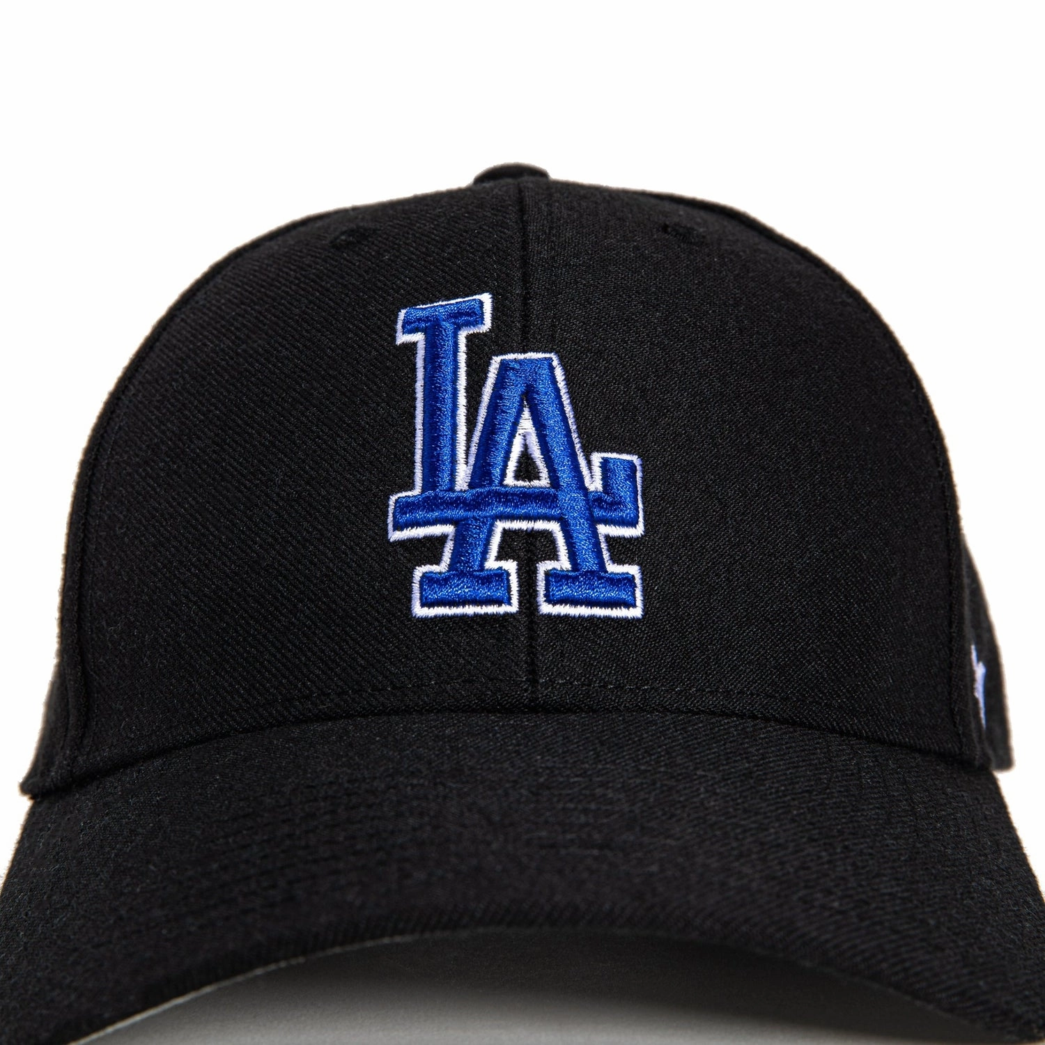 47 Brand Los Angeles Dodgers MVP Adjustable Velcro Hat - Black. Royal. White