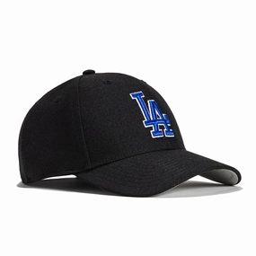 47 Brand Los Angeles Dodgers MVP Adjustable Velcro Hat - Black. Royal. White