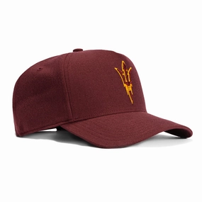 47 Brand Offside Arizona State Sun Devils Adjustable Snapback Hat - Maroon