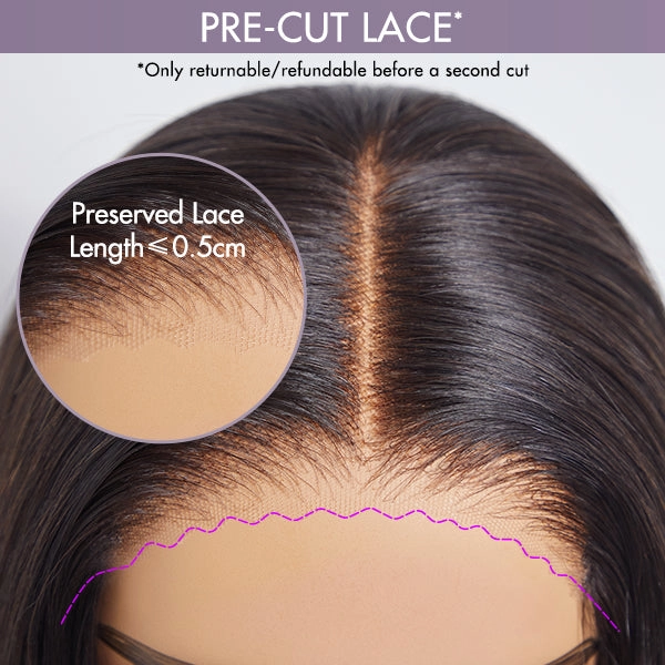 4C Edges Wig™ - Highlight Afro Curls Glueless 5x5 Closure HD Lace Wig Breathable Cap