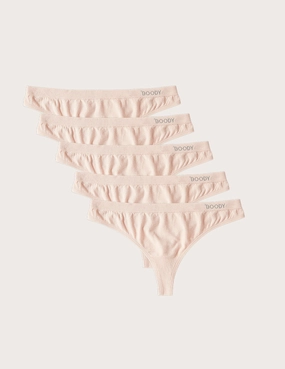 5-Pack G-String - Shell