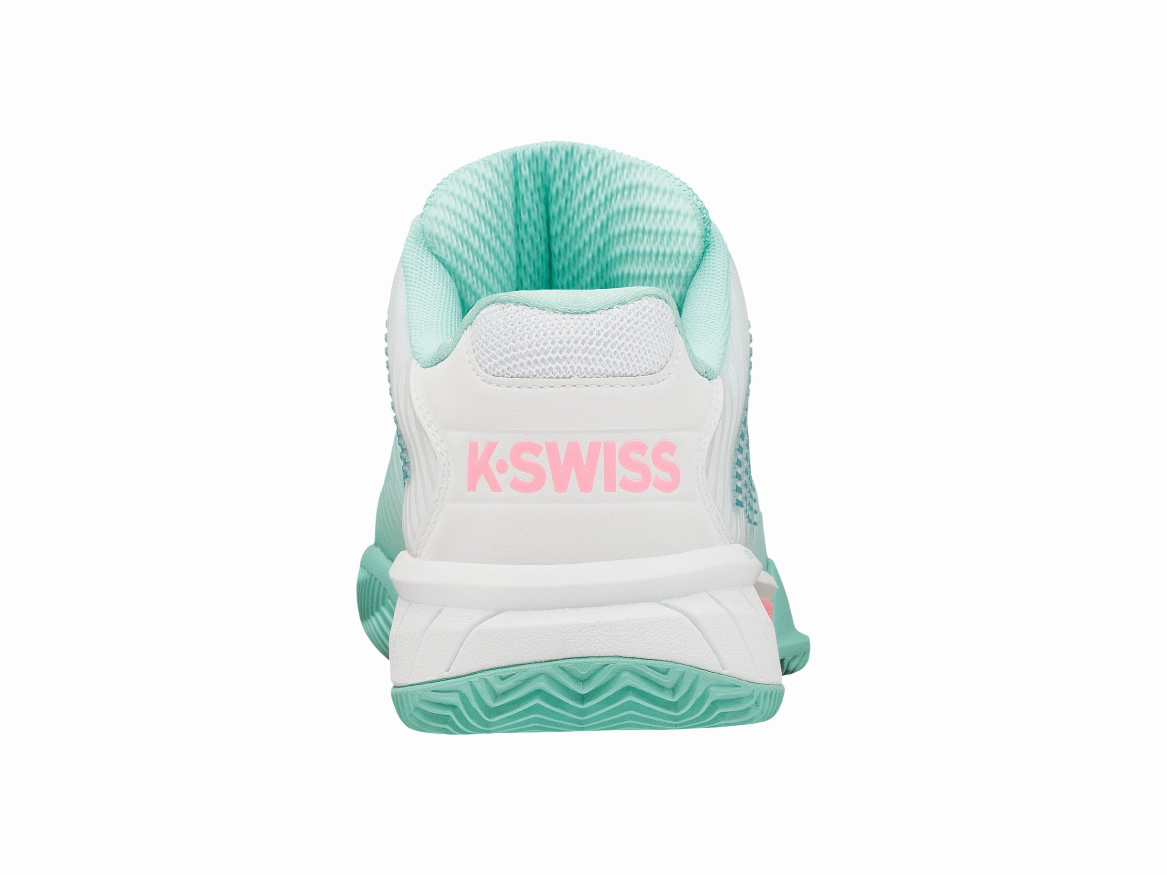 96614-439-M | HYPERCOURT EXPRESS 2 CLAY | ARUBA BLUE/WHITE/SOFT NEON PINK