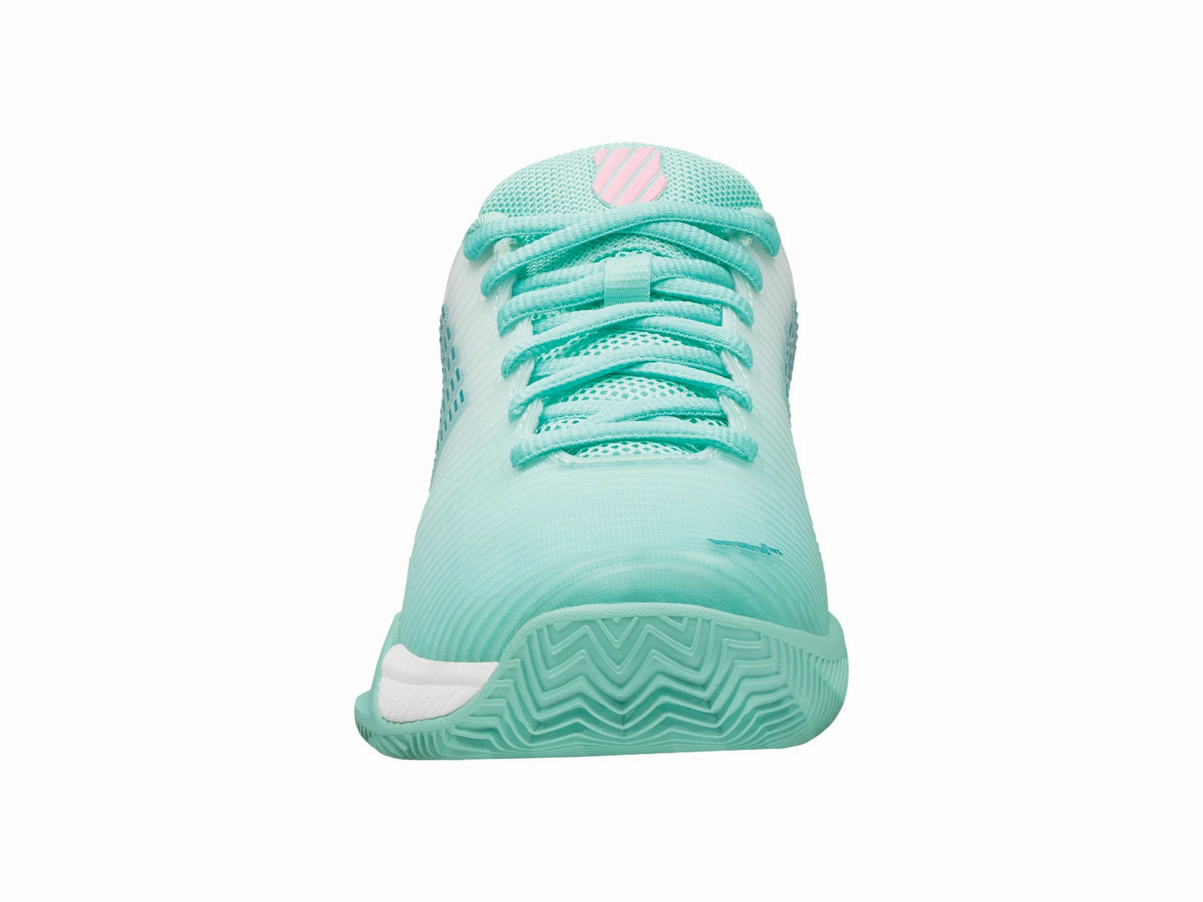 96614-439-M | HYPERCOURT EXPRESS 2 CLAY | ARUBA BLUE/WHITE/SOFT NEON PINK