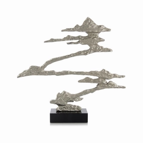 Alden Island In Enameled Nickel - White - Aluminum