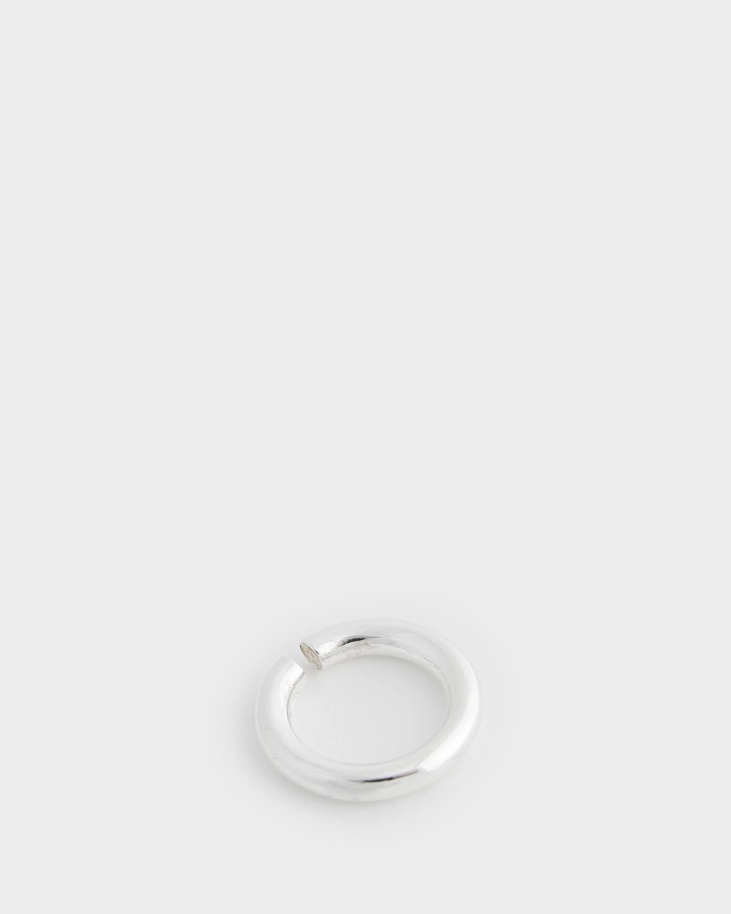 Almost Ring Polished Silver