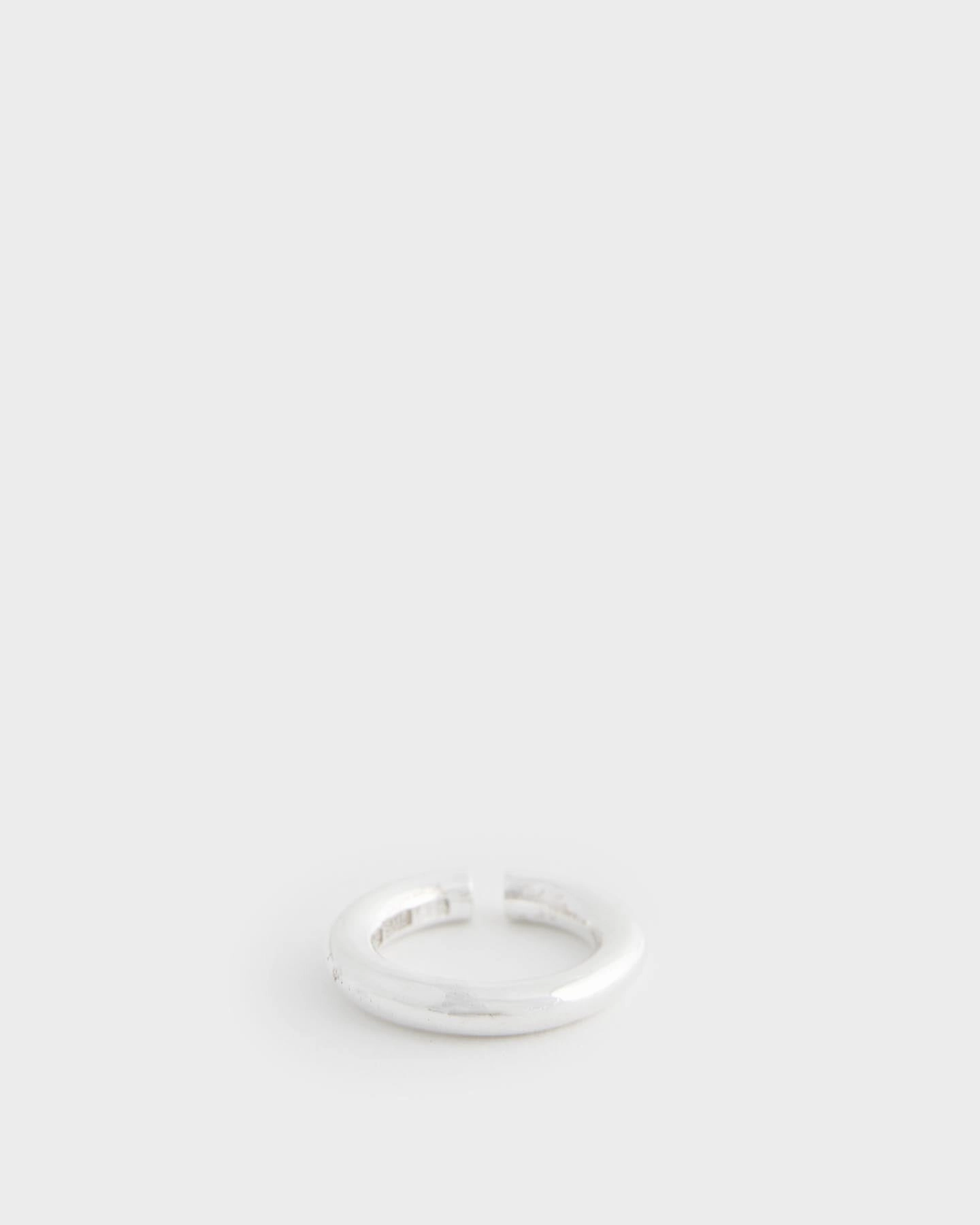 Almost Ring Polished Silver
