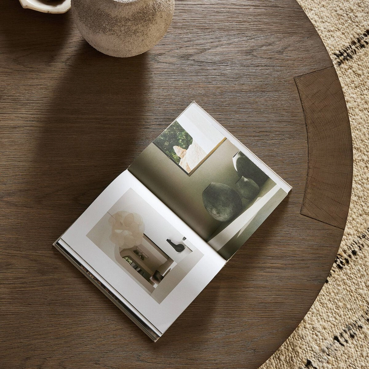 Andy Coffee Table - Warm Natural Flat Oak Veneer - Small