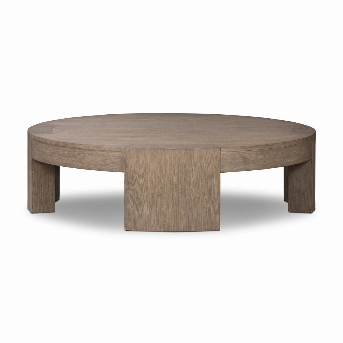 Andy Coffee Table - Warm Natural Flat Oak Veneer - Small