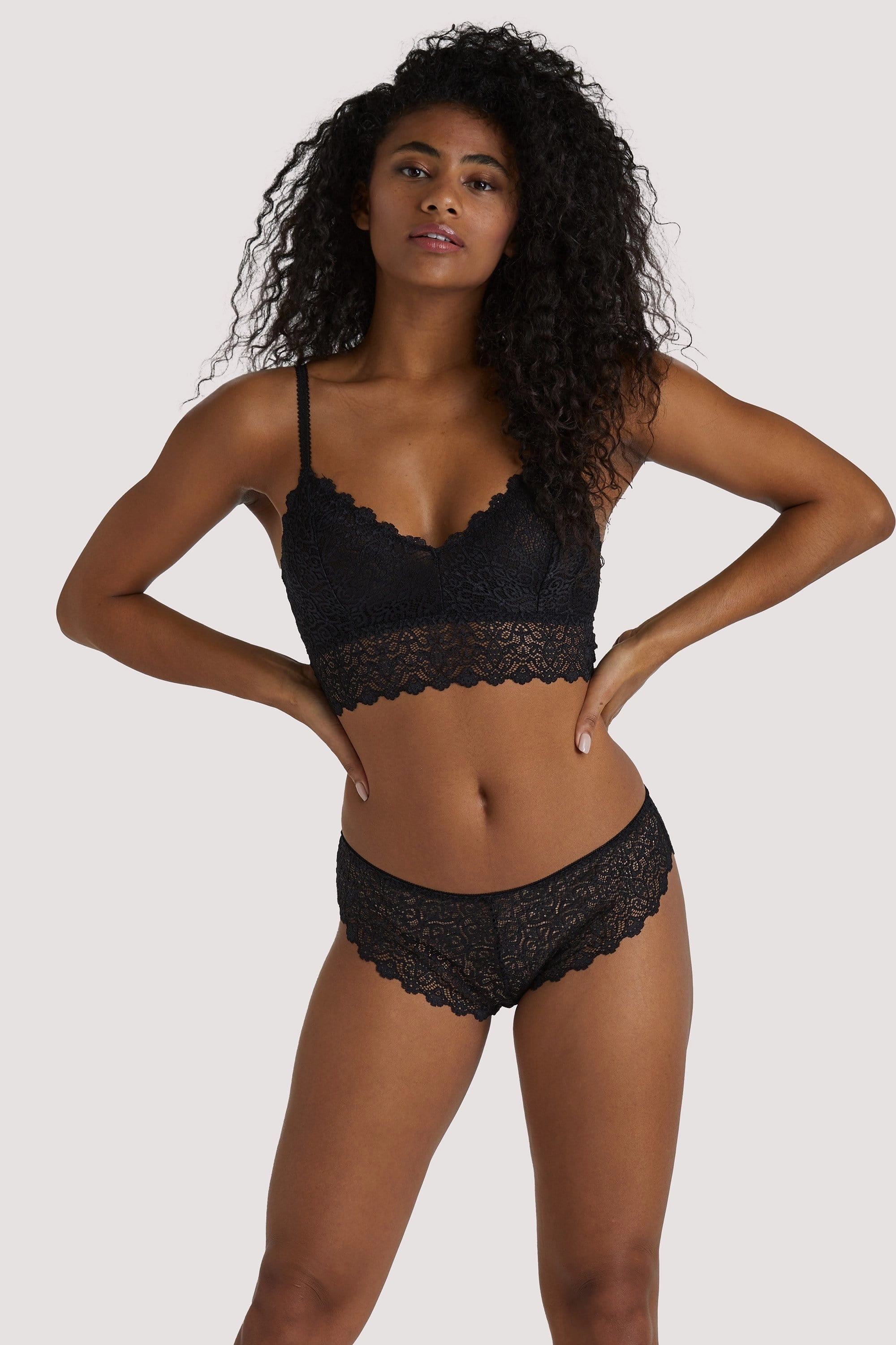 Ariana Black Everyday Lace Brief