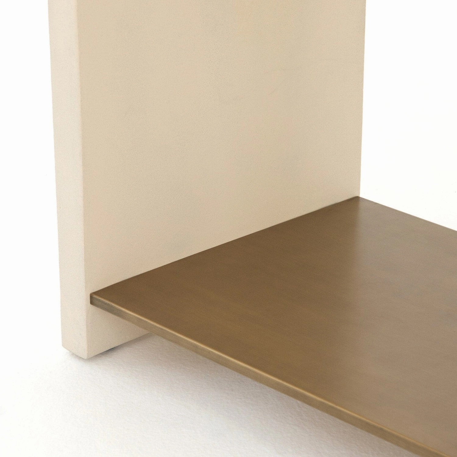 Arlington End Table - Parchment White