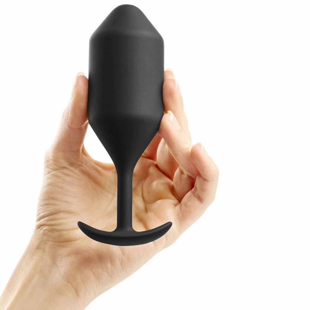 B-Vibe Weighted Snug Plug 4