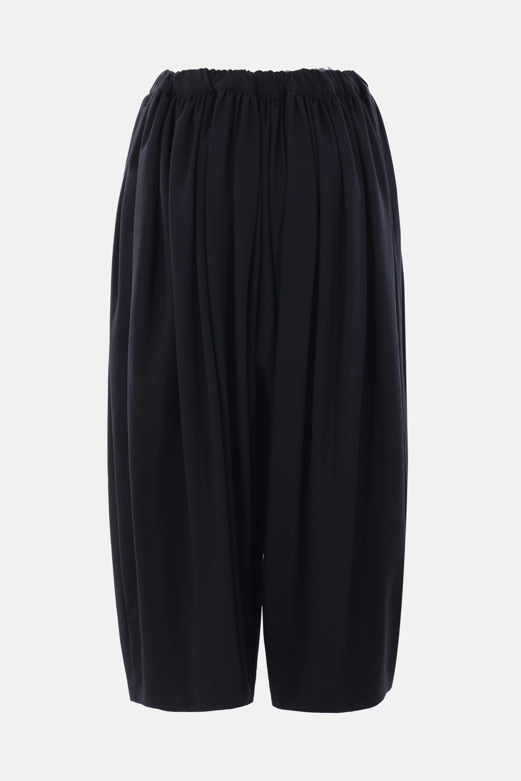 balloon trousers in lightweight wool