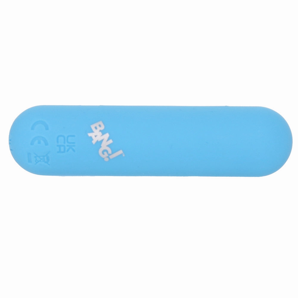 Bang! Flexible Silicone Bullet Vibe in Blue