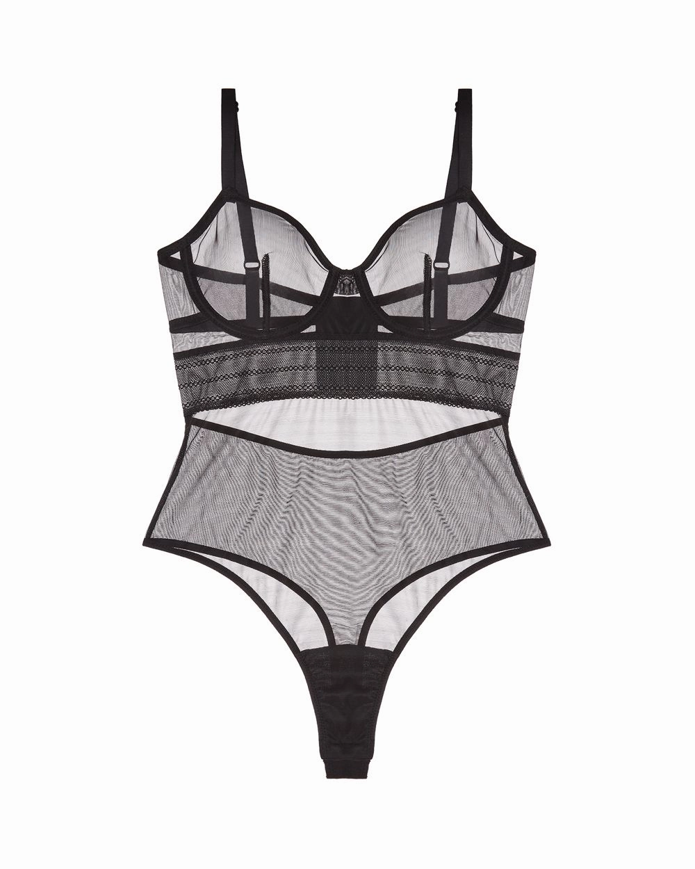 Bare Underwire Bodysuit