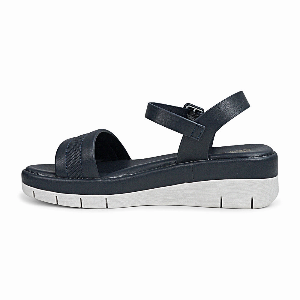 Bata Comfit FANTASY Platform Sandal with Belt for Women