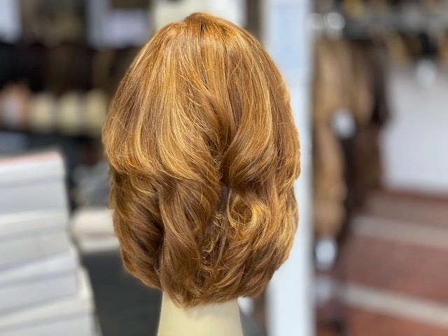 BB-7"LYR-58 100% virgin European Natural Human Hair