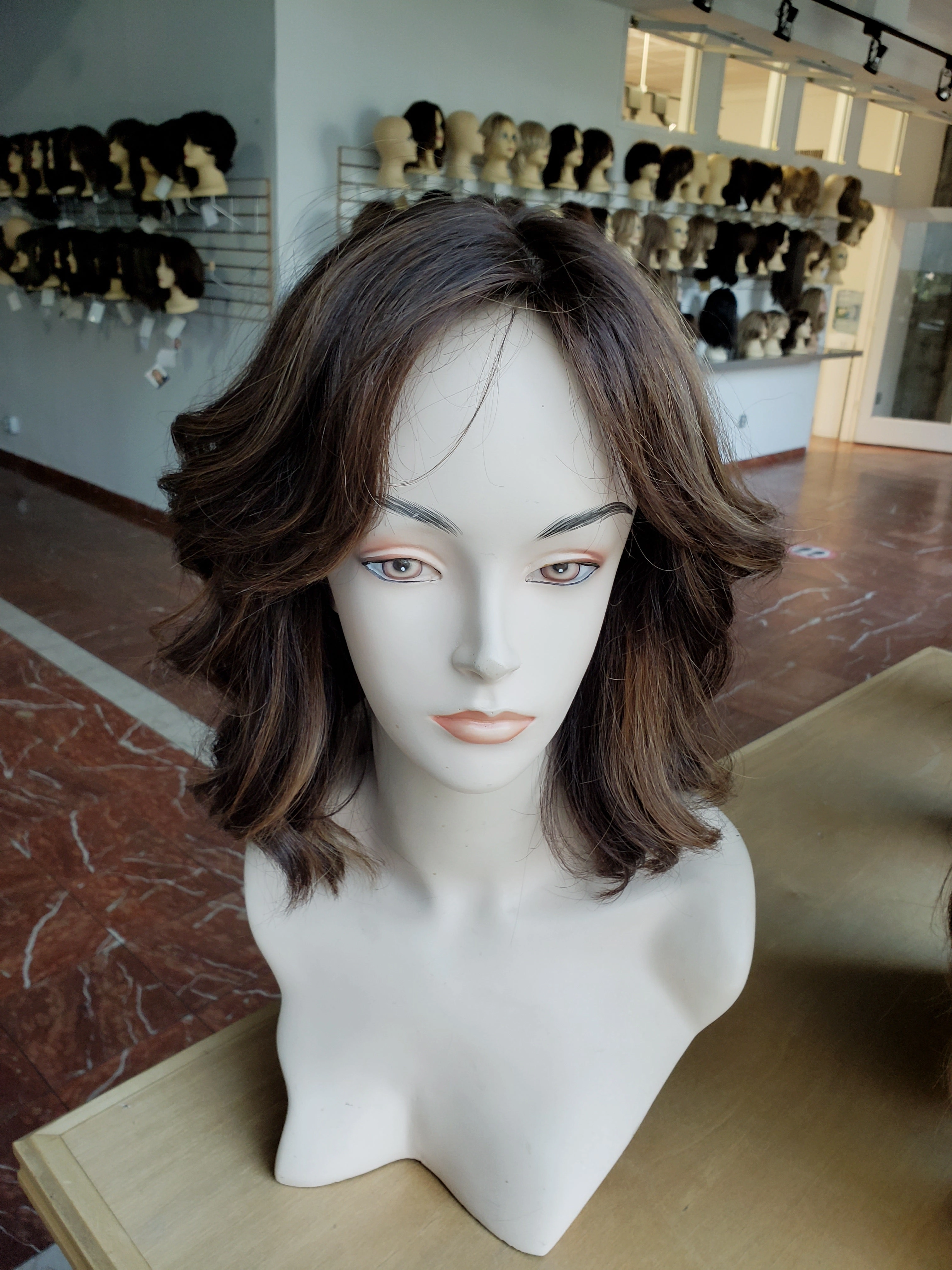 BB-8"LYR-18 100% virgin European Natural Human Hair