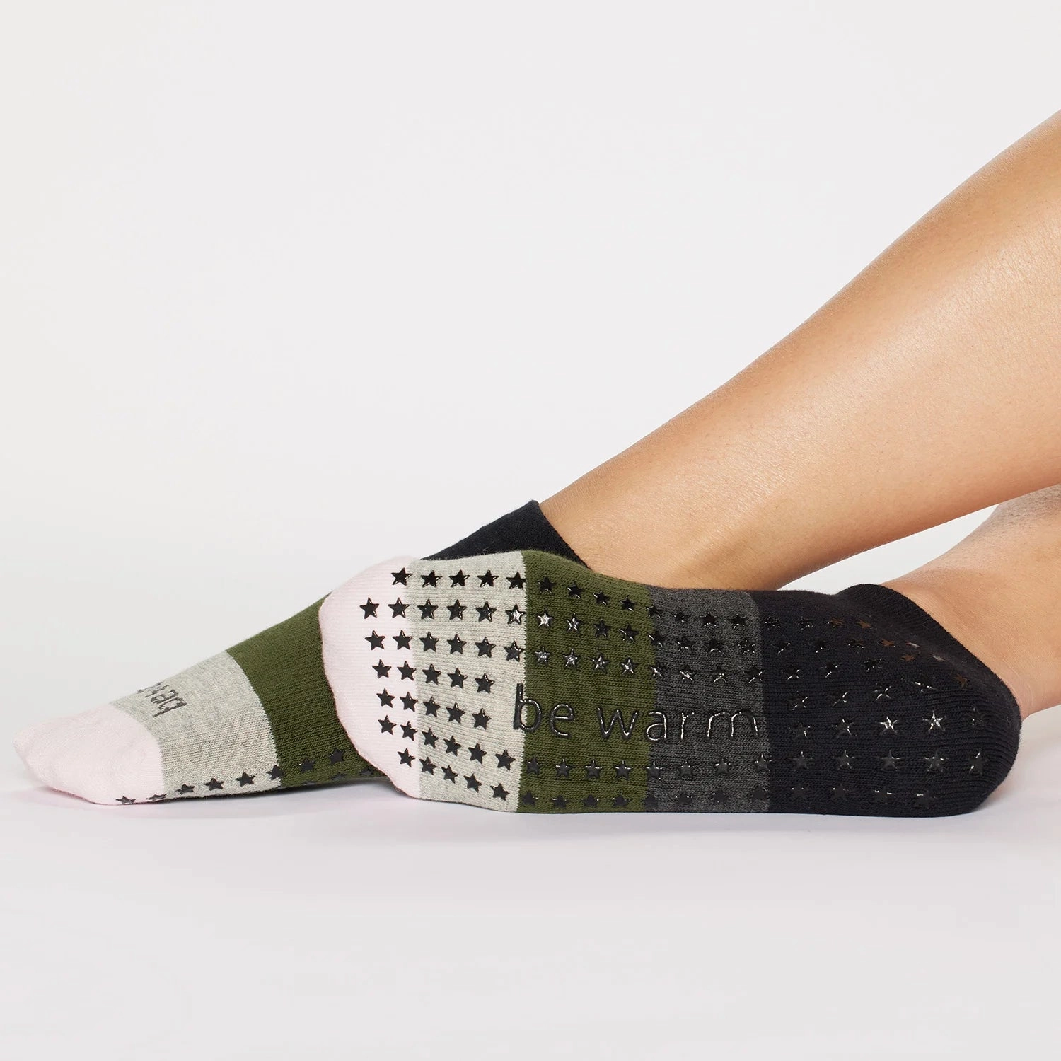 Be Warm - Marlowe Ivy Grip Socks (Barre / Pilates)