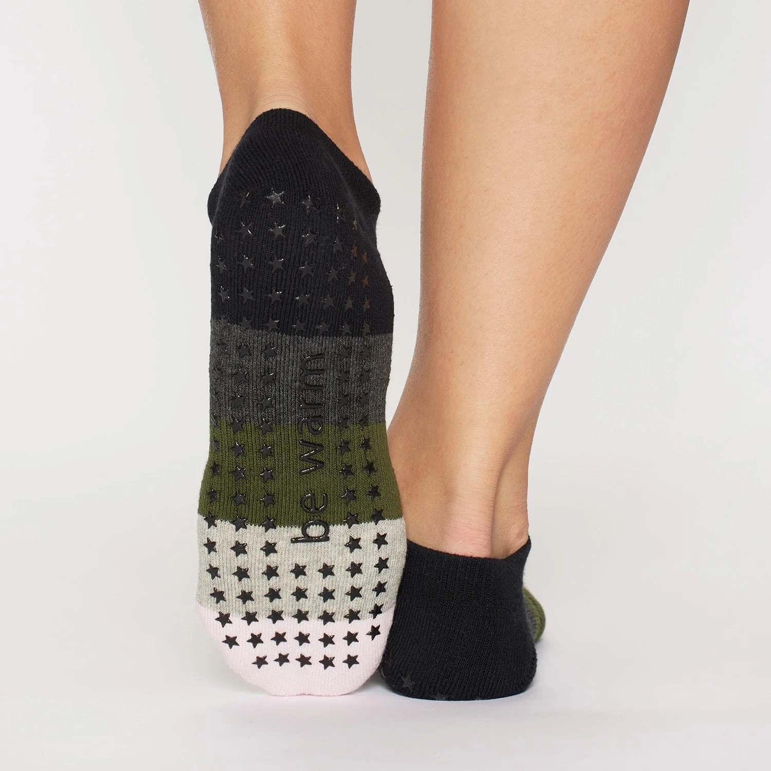 Be Warm - Marlowe Ivy Grip Socks (Barre / Pilates)