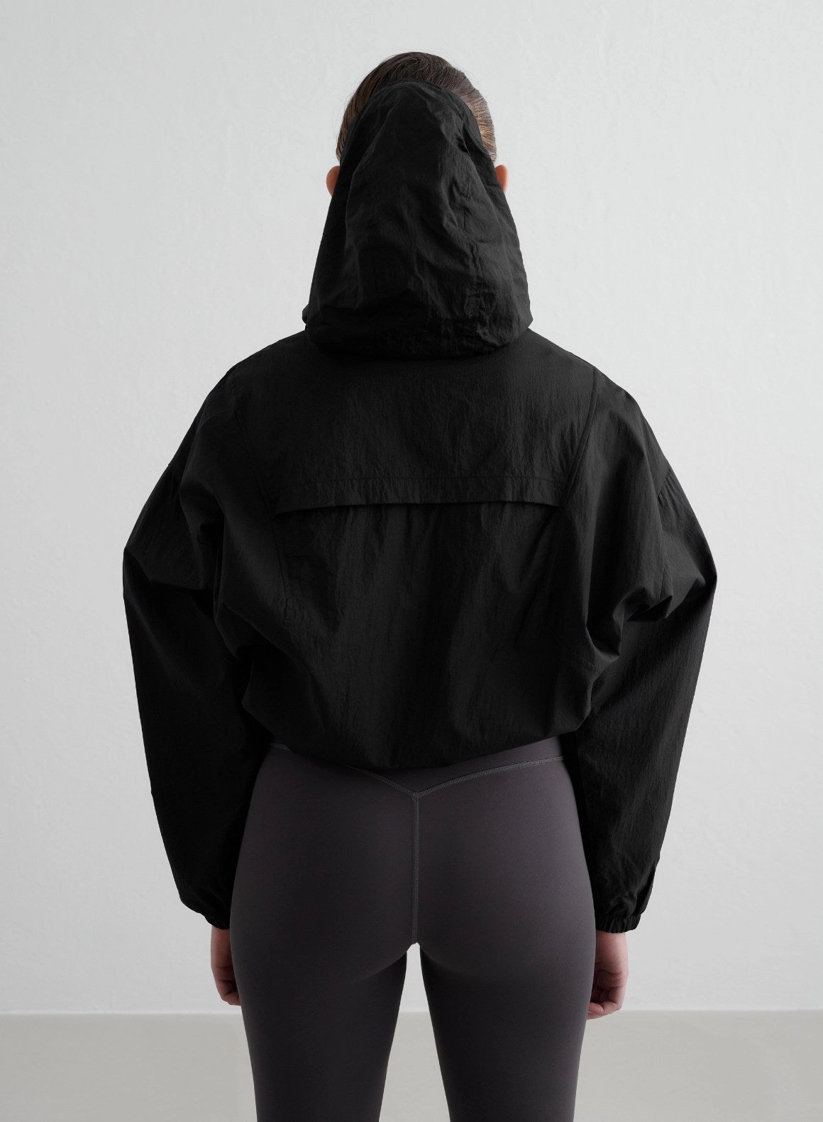 Black Lightweight Anorak