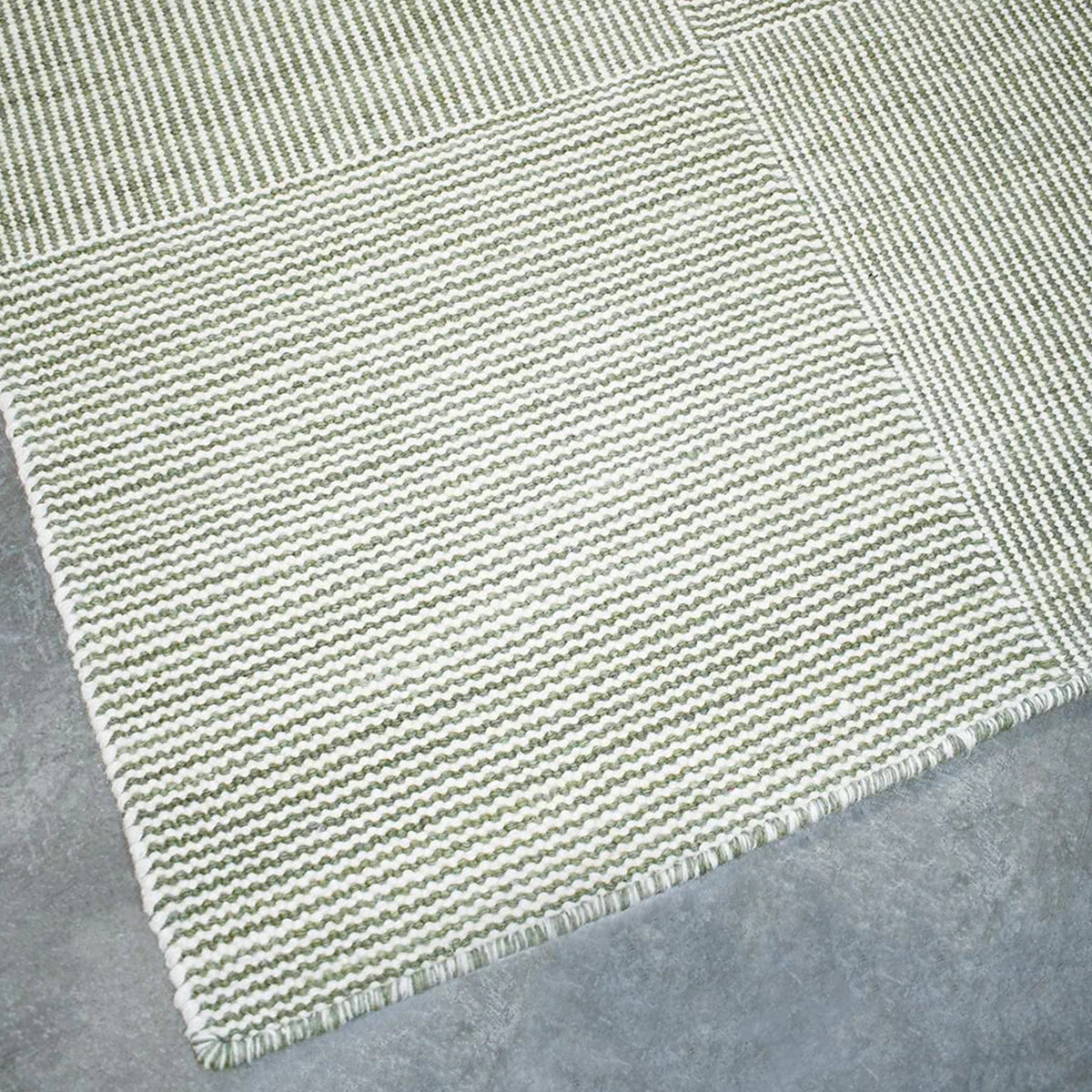 Braid Box Rug - Sage 160cm x 230cm