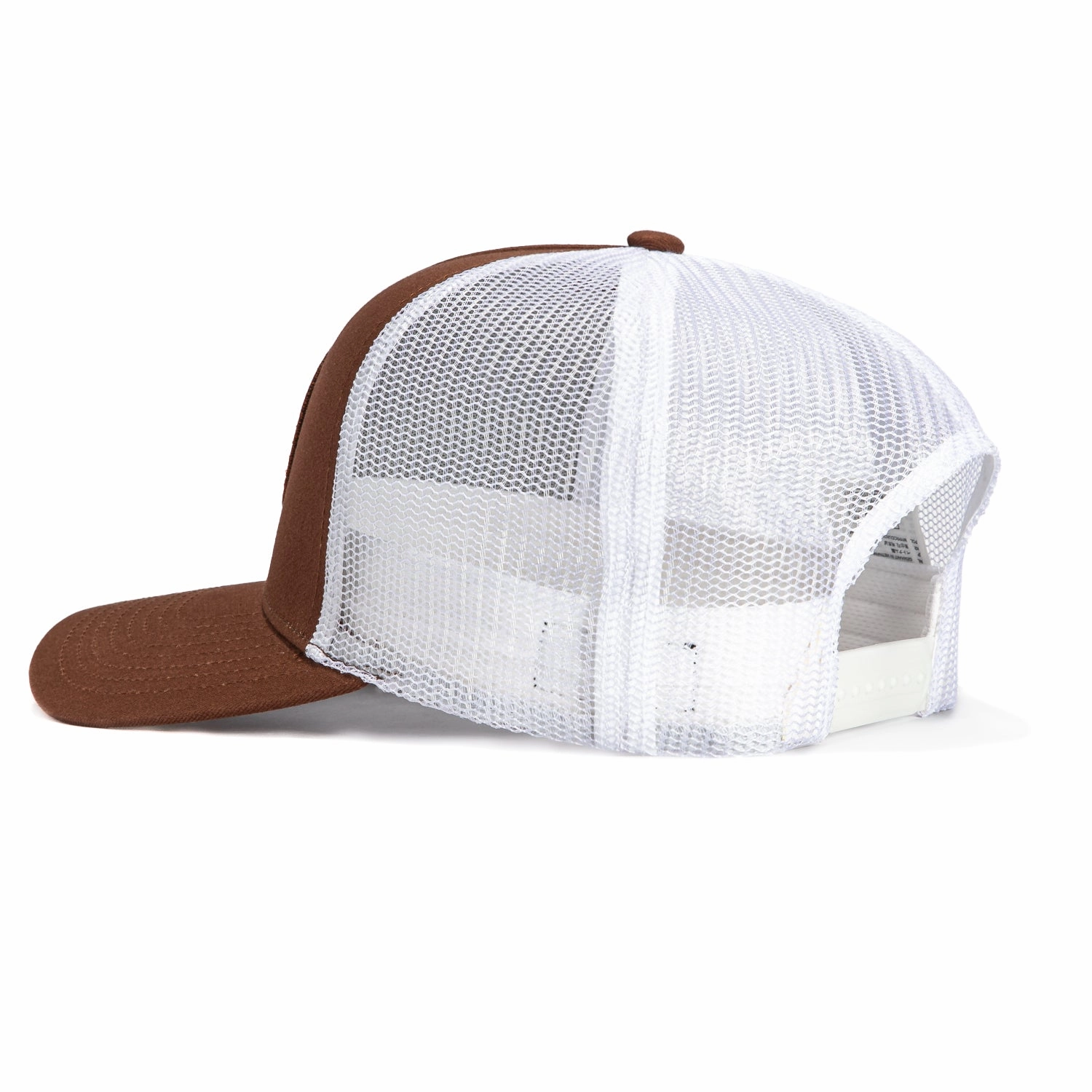 Brixton Gibson Mesh Snapback Trucker Hat - Brown, White