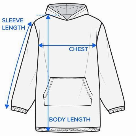 Budelli Beach Wearable Blanket Hoodie