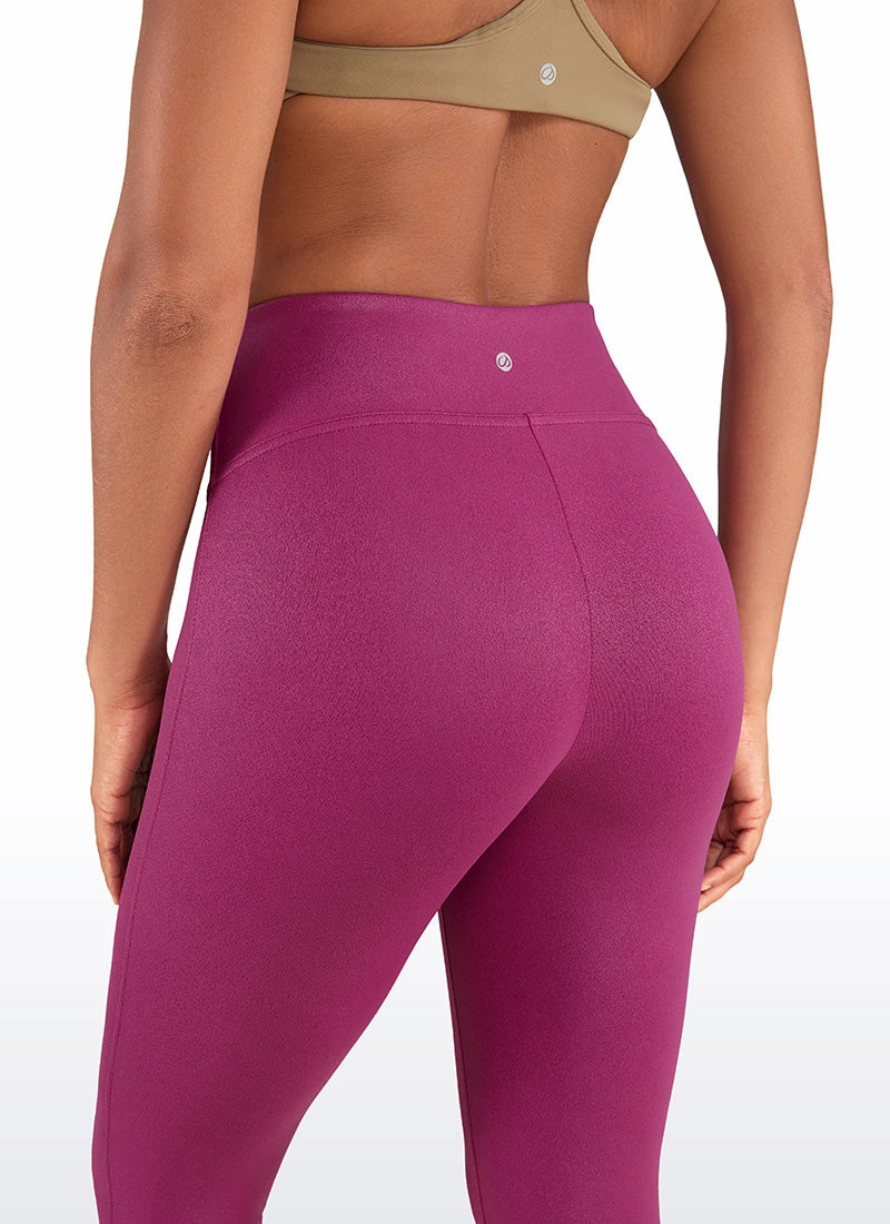 Butterluxe Matte Faux Leather No Front Seam Leggings 26.5''