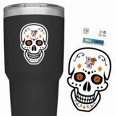 CDI Durable Skull Sticker