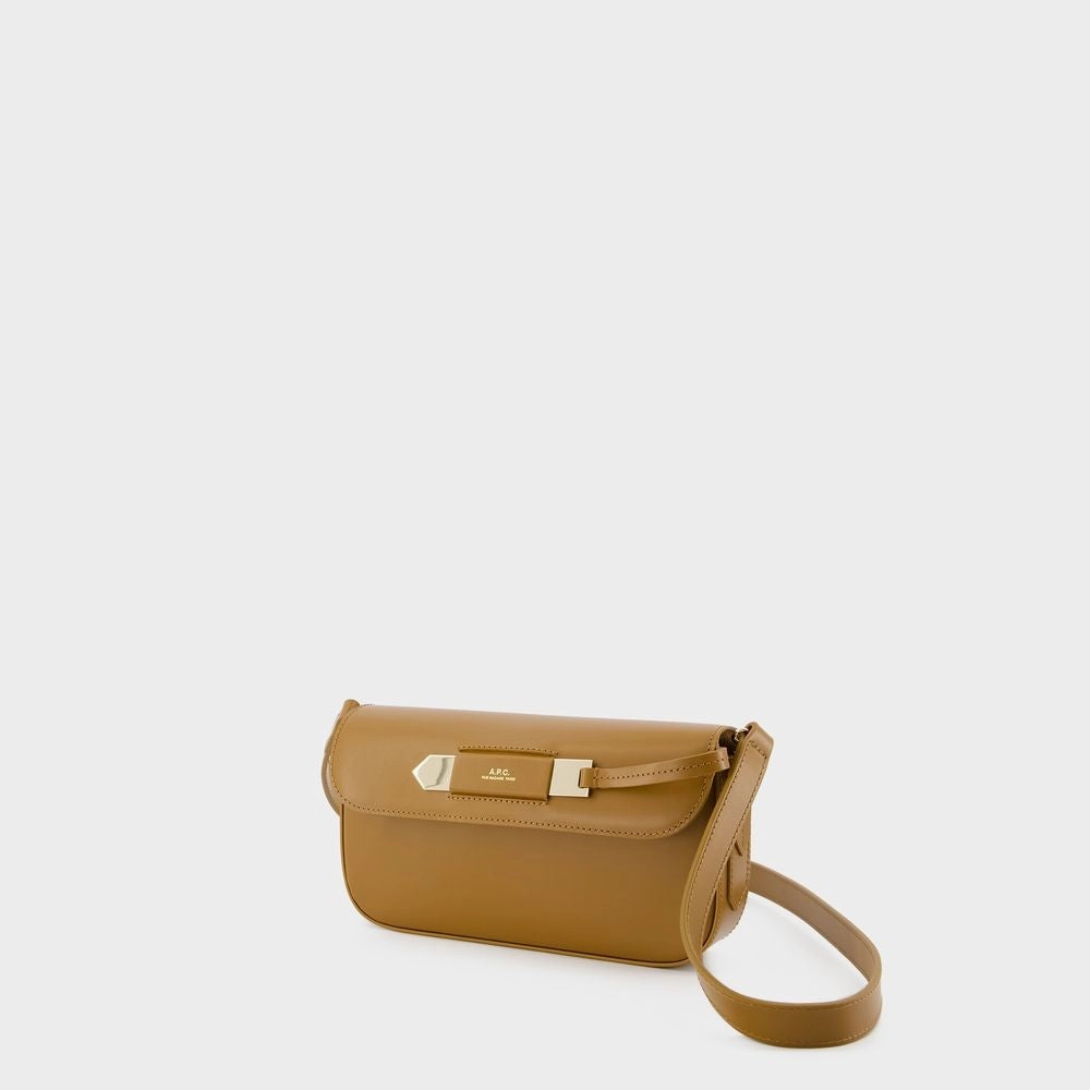 Charlotte Hobo Bag - Leather - Brown