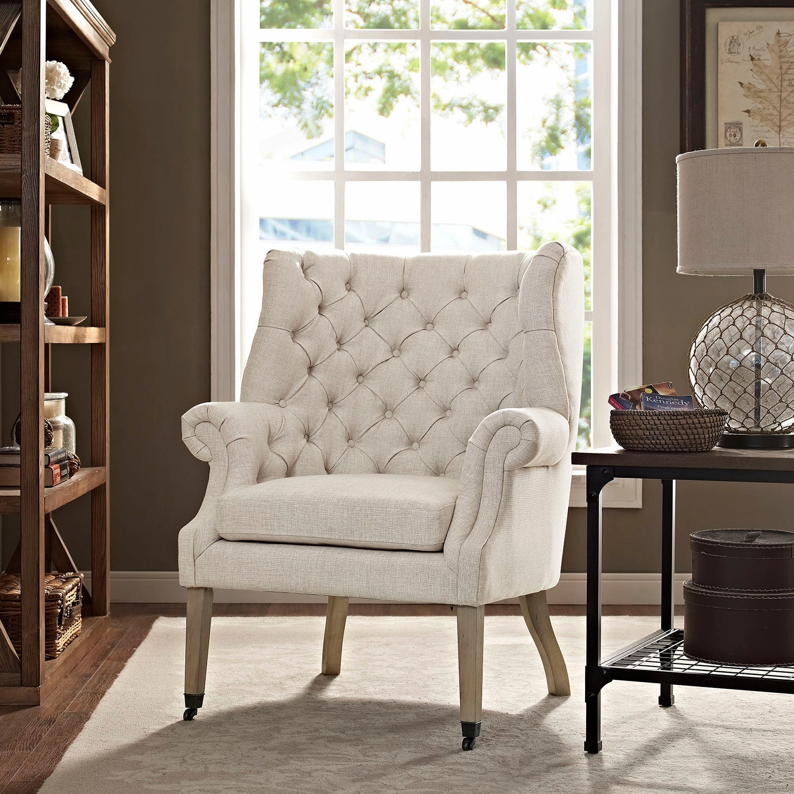 Chart Upholstered Fabric Lounge Chair by Modway