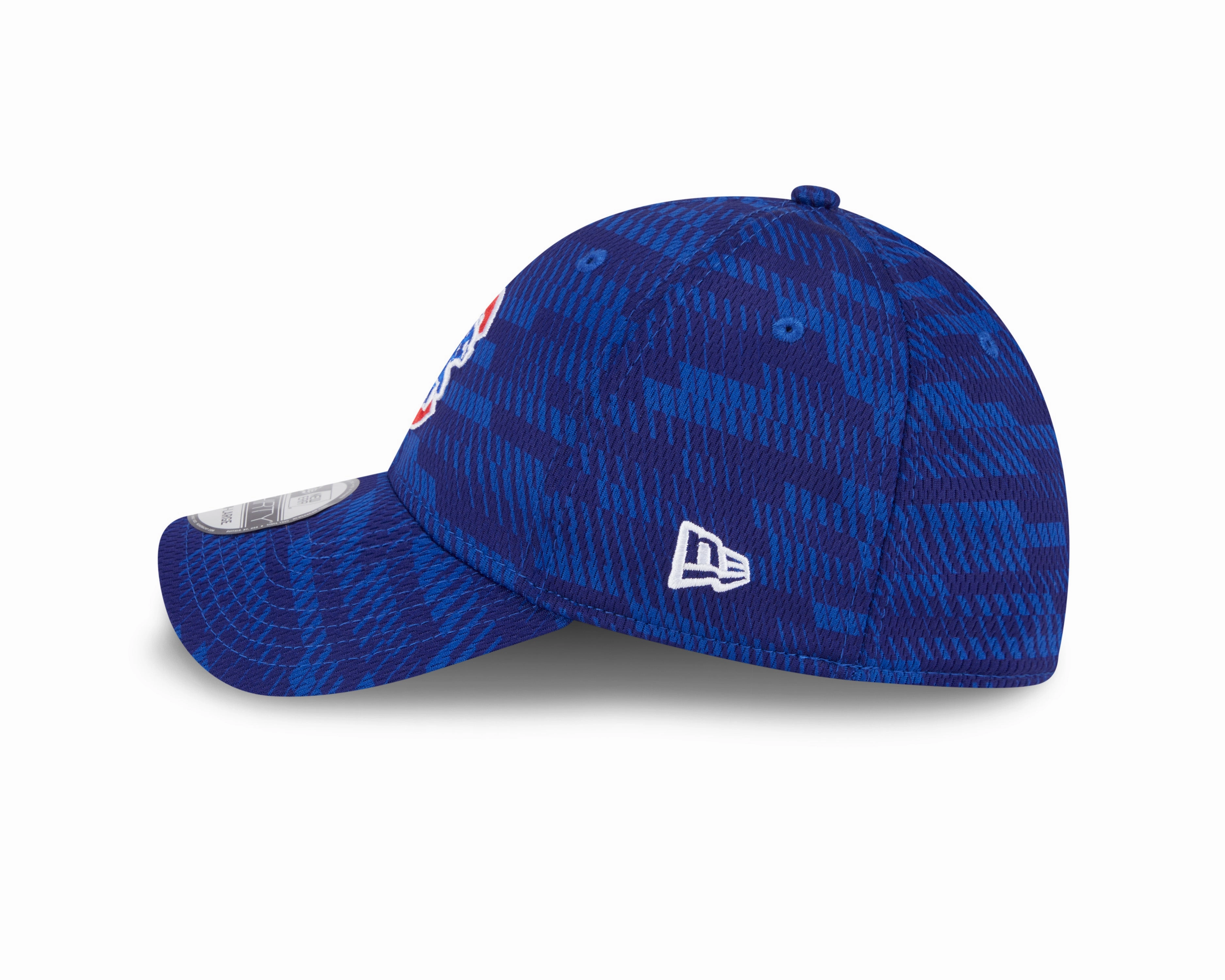 Chicago Cubs Royal 2025 Clubhouse Walking Bear Alternate New Era 39THIRTY Flex Hat