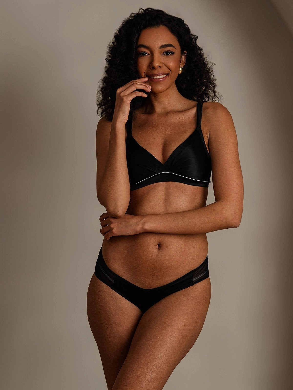 Comfortable Pure Silk Bra Panty Set