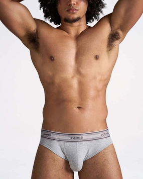 Cotton Classic Brief - Grey Marle