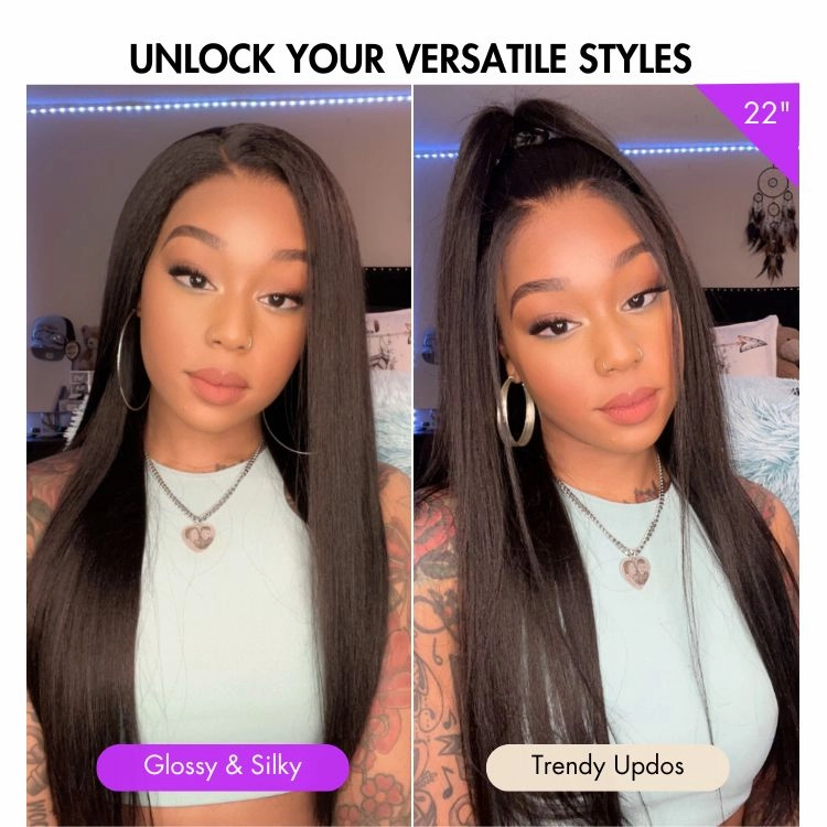 Crazy Wednesday | Luvme Hair PartingMax Glueless Wig Ready to Go Silky Straight 7x6 Closure HD Lace Pre Plucked & Bleached Breathable Cap