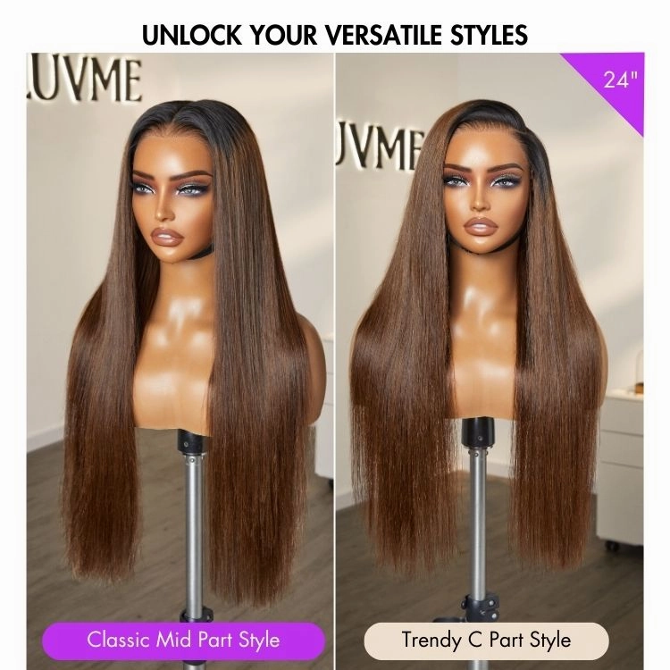 Crazy Wednesday | Luvme Hair PartingMax Glueless Wig Ready to Go Silky Straight 7x6 Closure HD Lace Pre Plucked & Bleached Breathable Cap