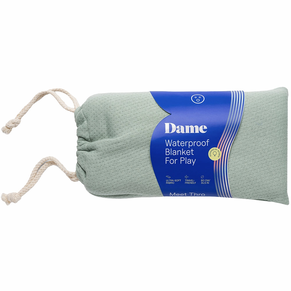 Dame Thro Travel Waterproof Blanket in Sage