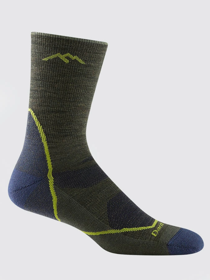 Darn Tough 1972 Light Hiker Micro Crew Lightweight Men's Cushion Socks