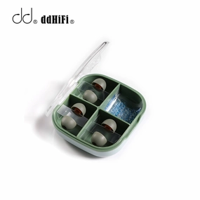 DD ddHiFi ST35 Comfortable Medical-Grade D-Tips Silicone Eartips With The Storage Box