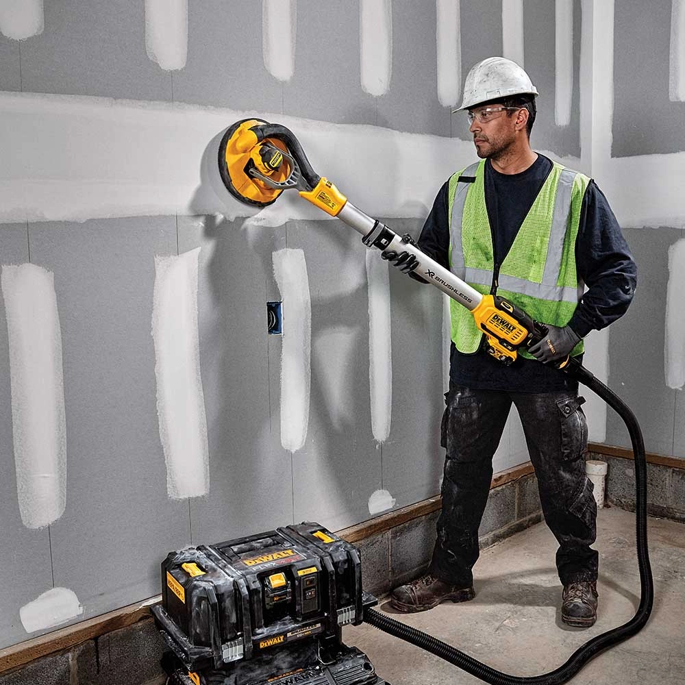 DeWALT DCE800P2 20V MAX 9" Cordless Brushless Durable Drywall Sander Kit