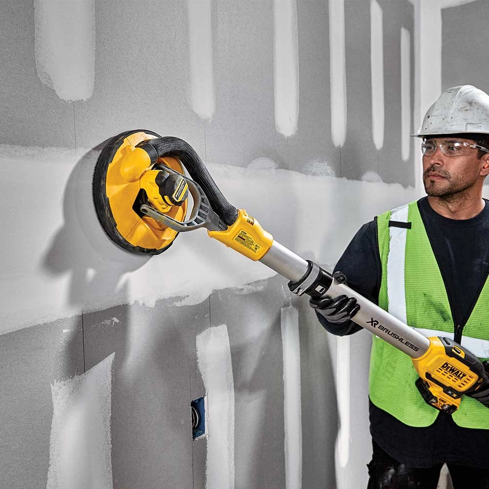 DeWALT DCE800P2 20V MAX 9" Cordless Brushless Durable Drywall Sander Kit
