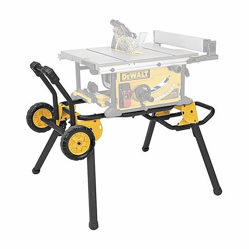 DeWALT DWE74911 Durable Steel Construction Rolling Table Saw Cart/Stand