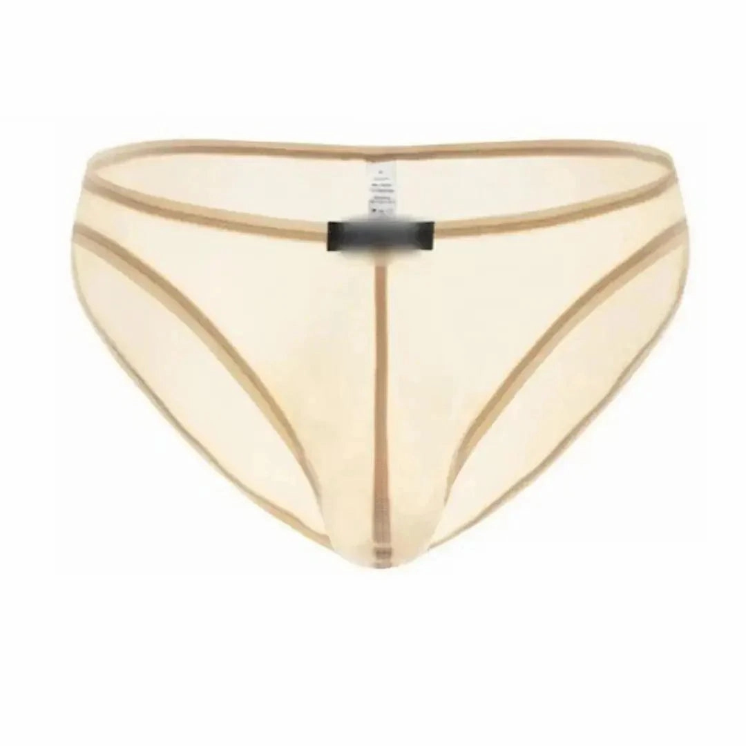 DomiGe Men's Low-Rise Briefs - Full Coverage & Ball Pouch Nylon Underwear